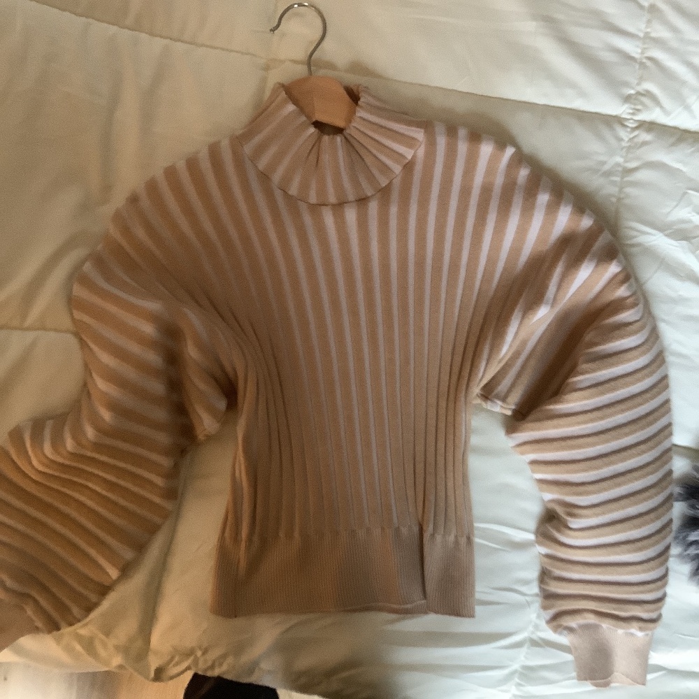 Free People mock neck sweater